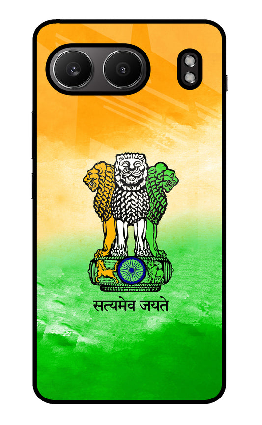 Satyamev Jayate Flag OnePlus Nord 4 Glass Case