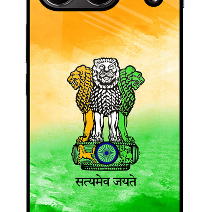 Satyamev Jayate Flag OnePlus Nord 4 Glass Case
