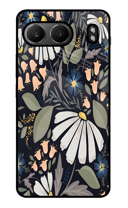 Flowers Art OnePlus Nord 4 Glass Case