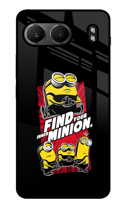 Find your inner Minion OnePlus Nord 4 Glass Case