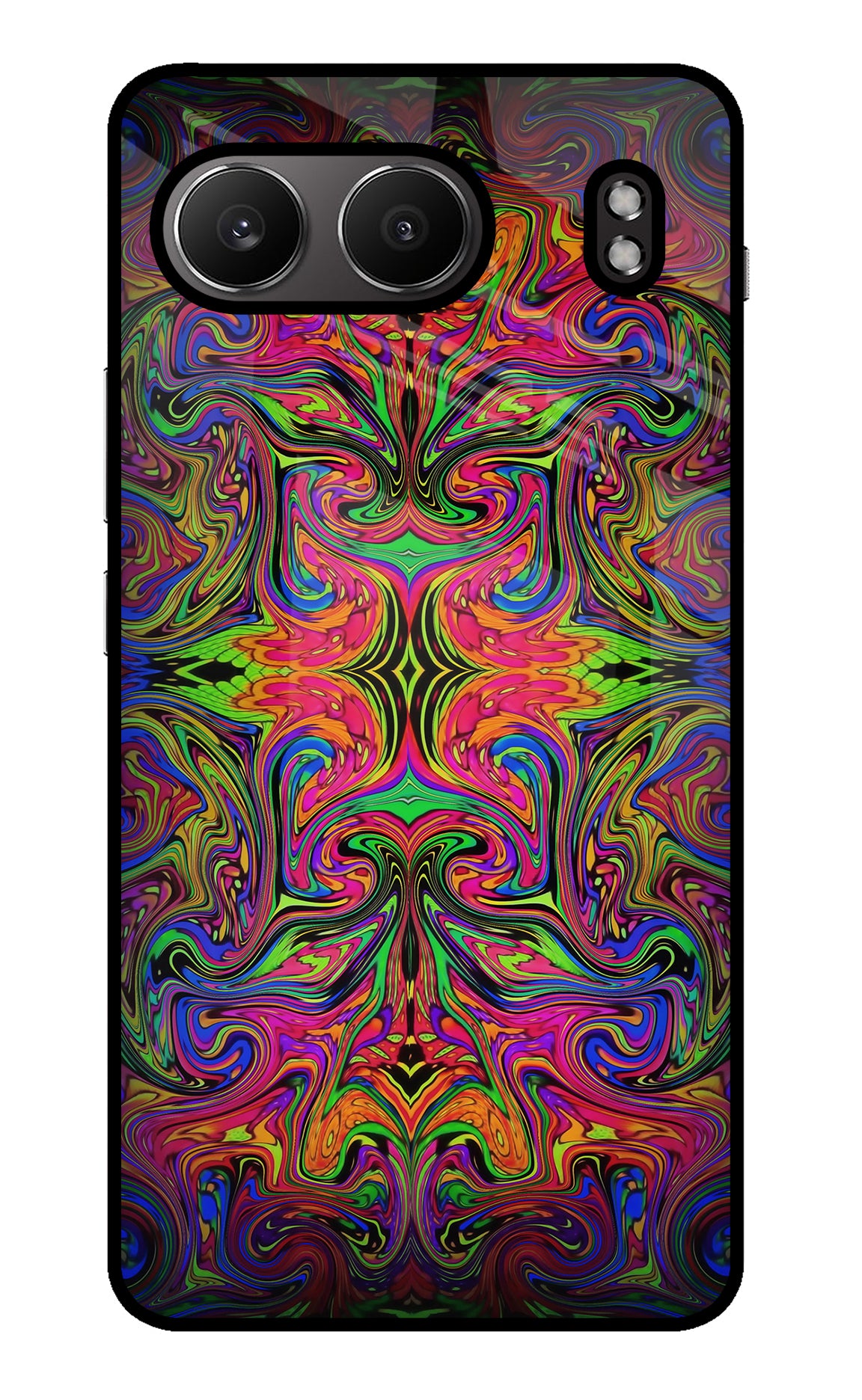 Psychedelic Art OnePlus Nord 4 Glass Case