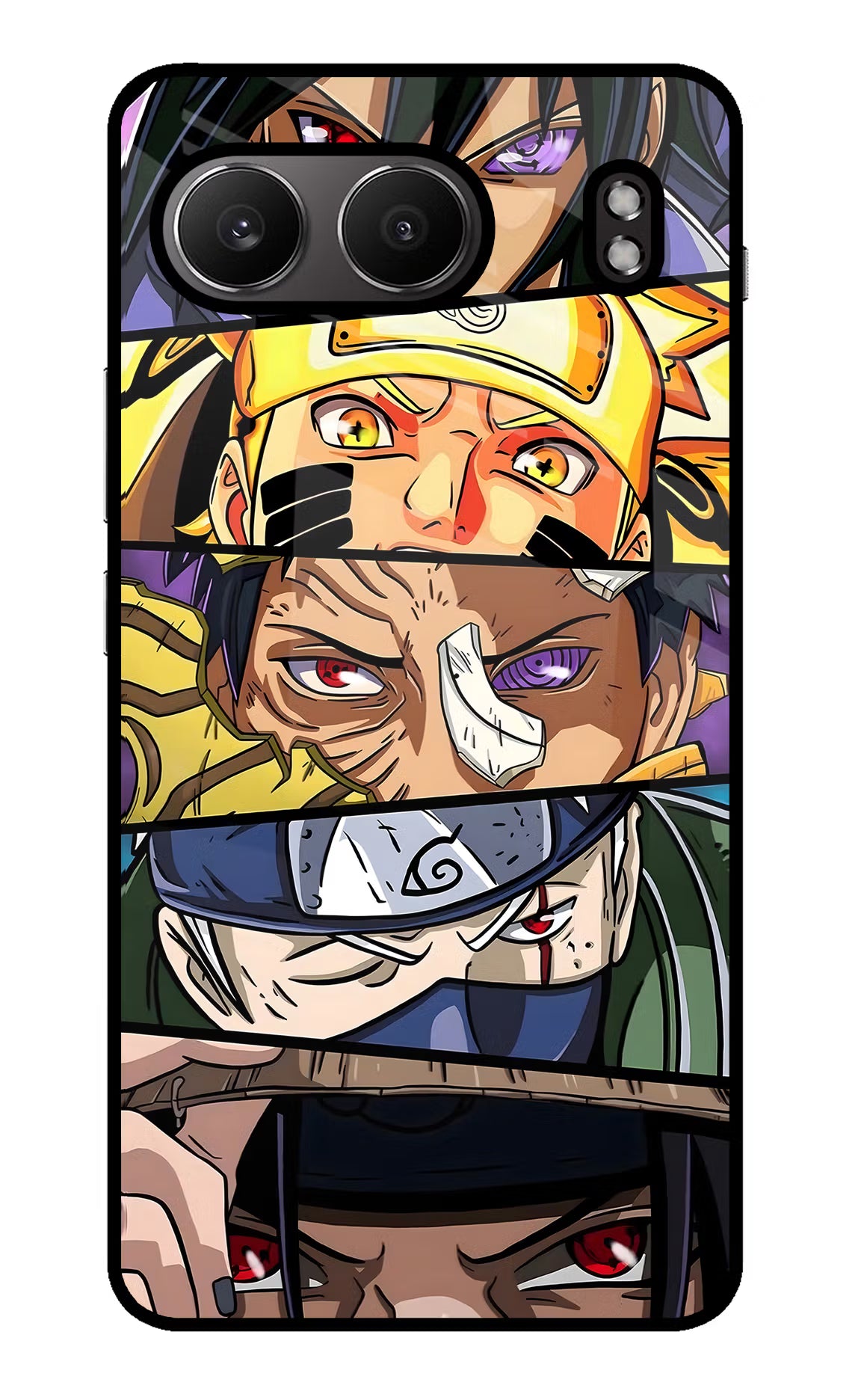 Naruto Character OnePlus Nord 4 Glass Case Back Cover by Casekaro