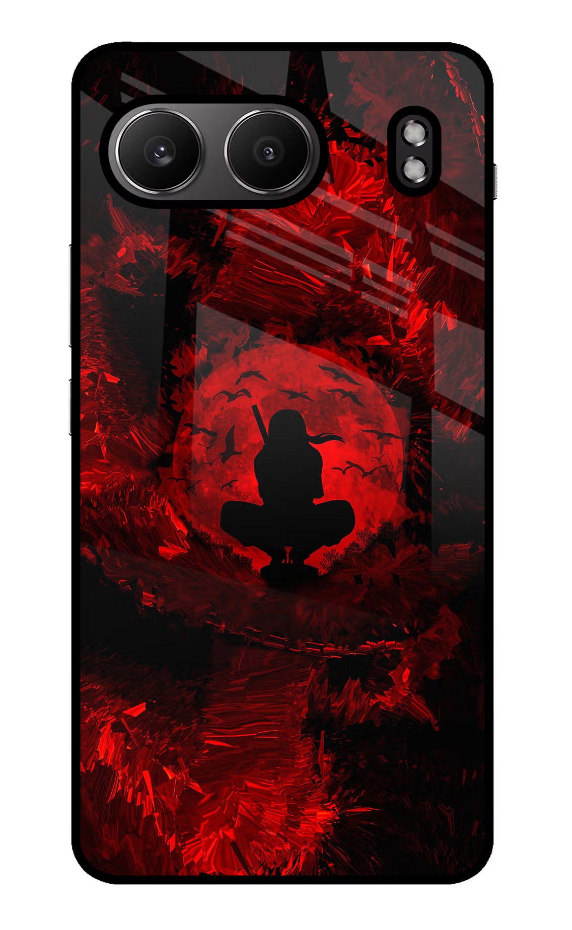 Itachi Uchiha OnePlus Nord 4 Glass Case Back Cover by Casekaro