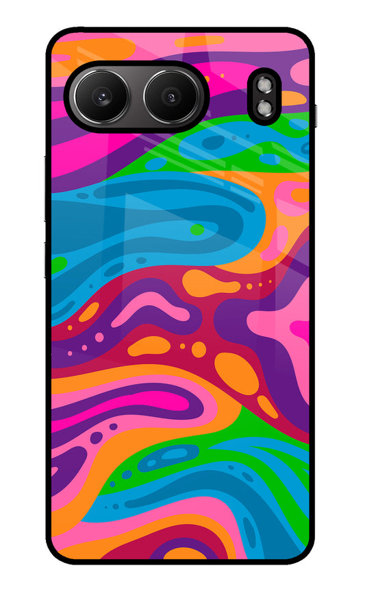 Trippy Pattern OnePlus Nord 4 Glass Case