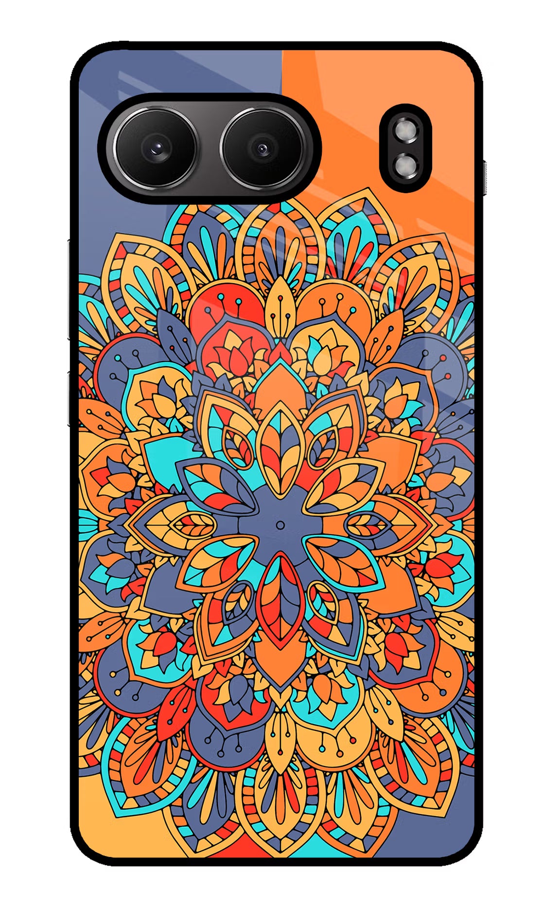 Color Mandala OnePlus Nord 4 Glass Case Back Cover by Casekaro
