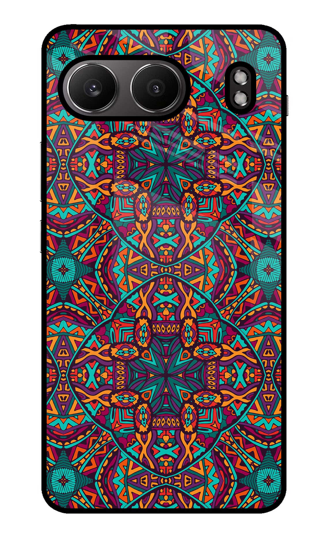 Colour Mandala OnePlus Nord 4 Glass Case Back Cover by Casekaro