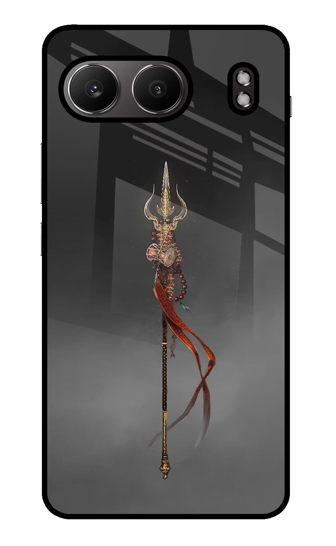 Shiv Trishul OnePlus Nord 4 Glass Case Back Cover by Casekaro