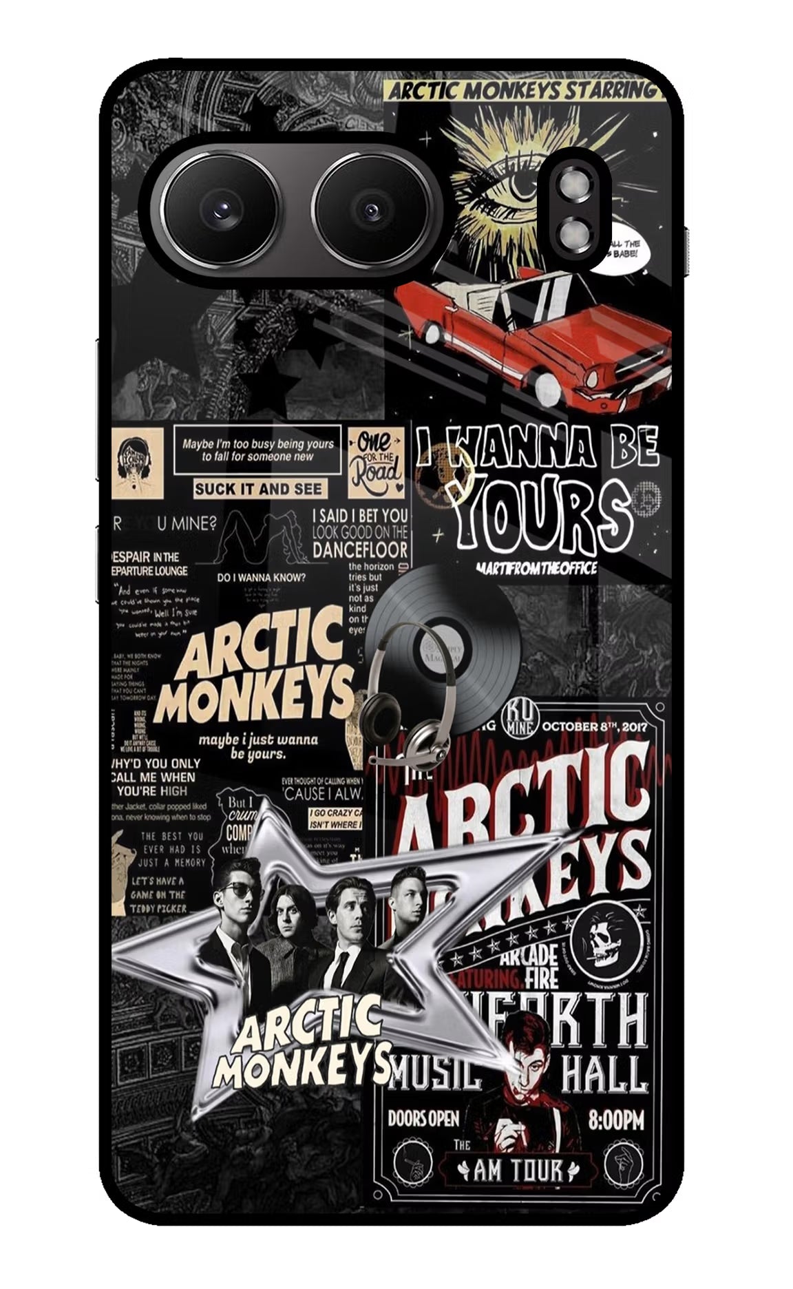 Arctic Monkeys OnePlus Nord 4 Glass Case Back Cover by Casekaro