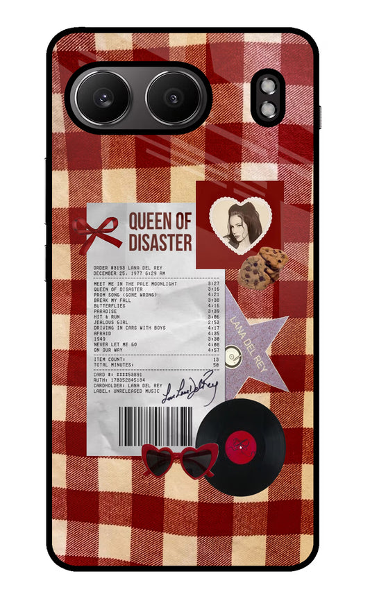Queen of Disaster OnePlus Nord 4 Glass Case