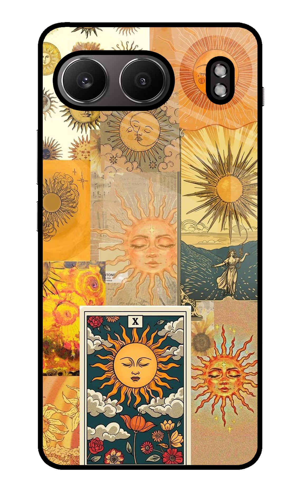 Sun OnePlus Nord 4 Glass Case Back Cover by Casekaro