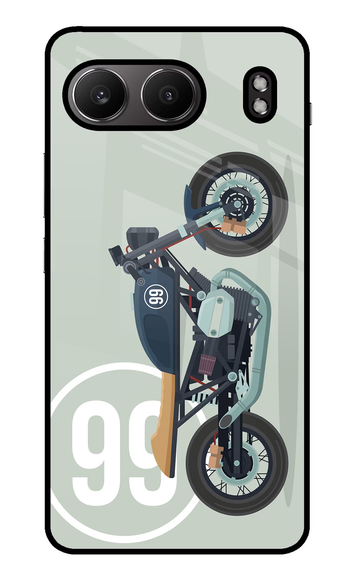 Classic Cafe Racer 99 OnePlus Nord 4 Glass Case