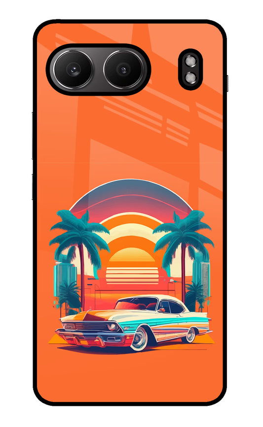 Palm Drive 80s OnePlus Nord 4 Glass Case