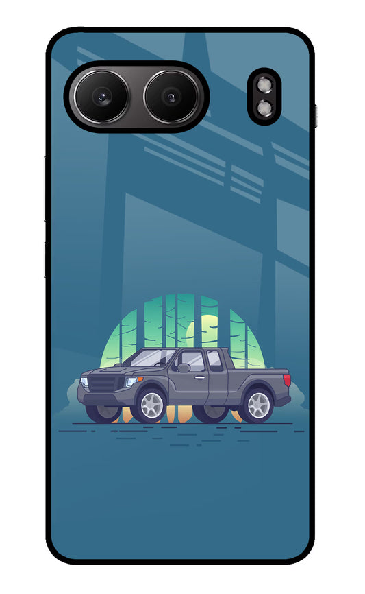 Retro Garage Vibe OnePlus Nord 4 Glass Case