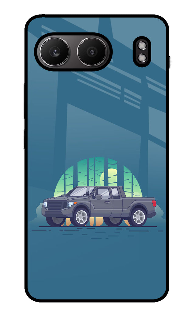 Retro Garage Vibe OnePlus Nord 4 Glass Case
