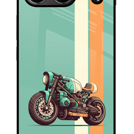 Striped Moto Drift OnePlus Nord 4 Glass Case