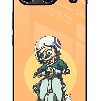 Undead Biker OnePlus Nord 4 Glass Case