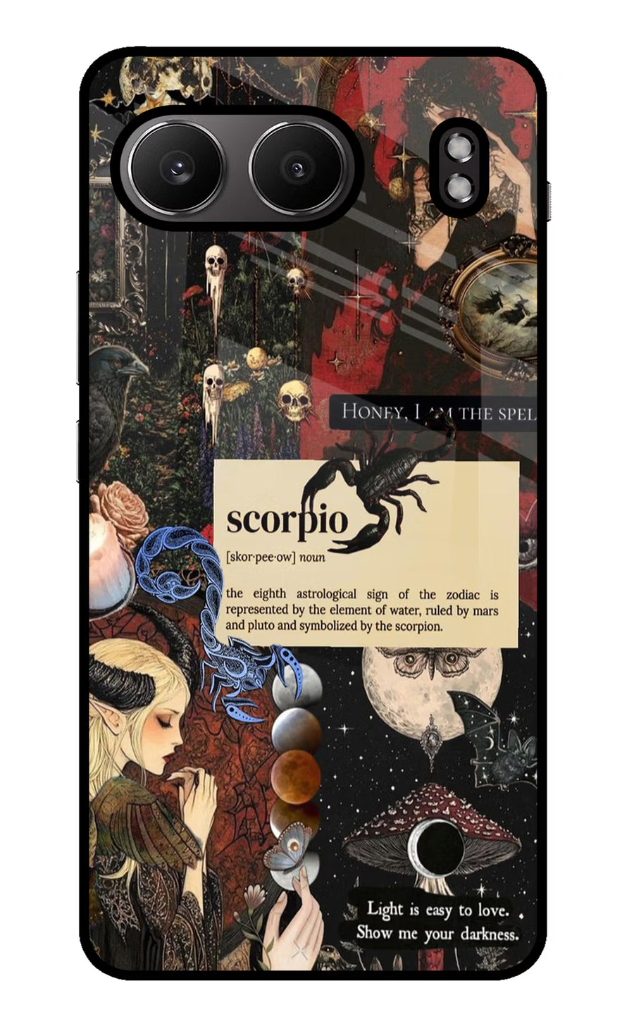 Scorpio Zodiac OnePlus Nord 4 Back Cover, Glass case