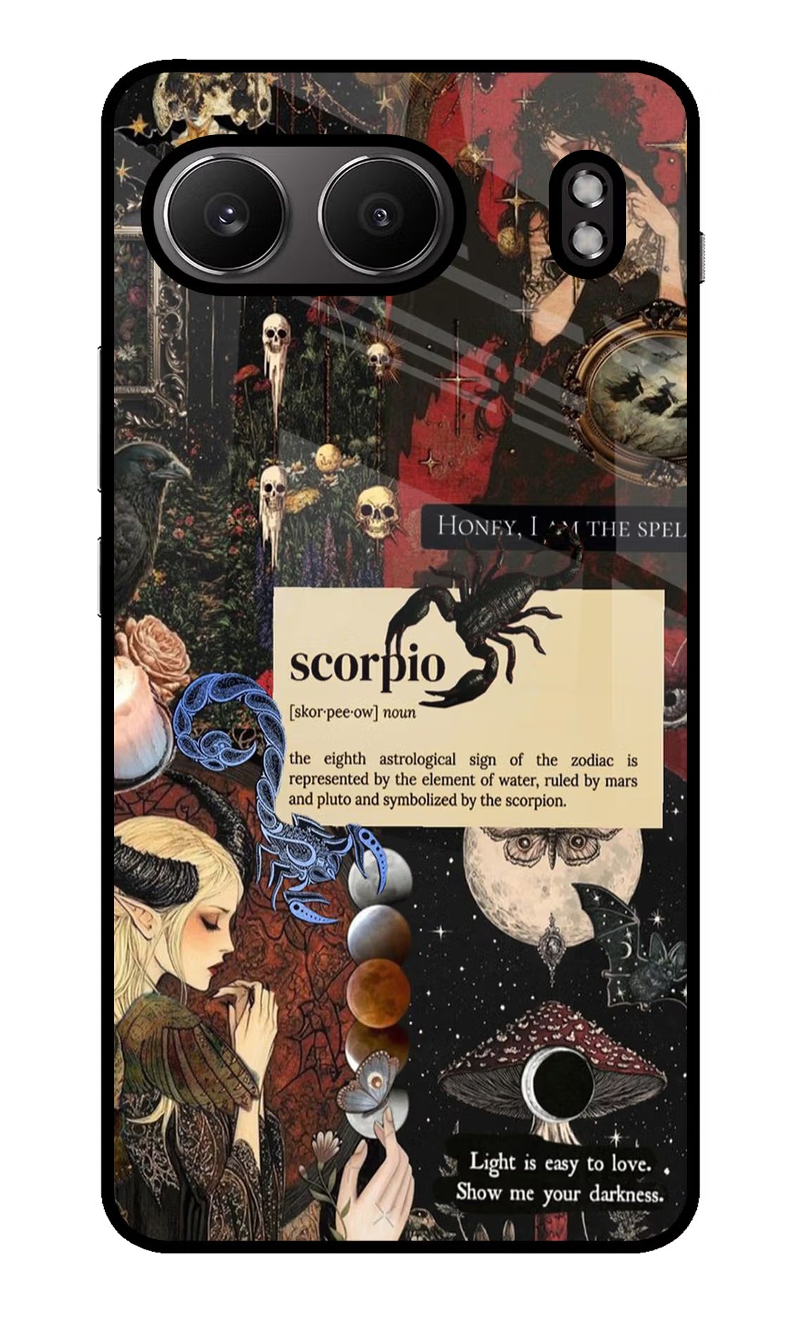 Scorpio Zodiac OnePlus Nord 4 Glass Case Back Cover by Casekaro