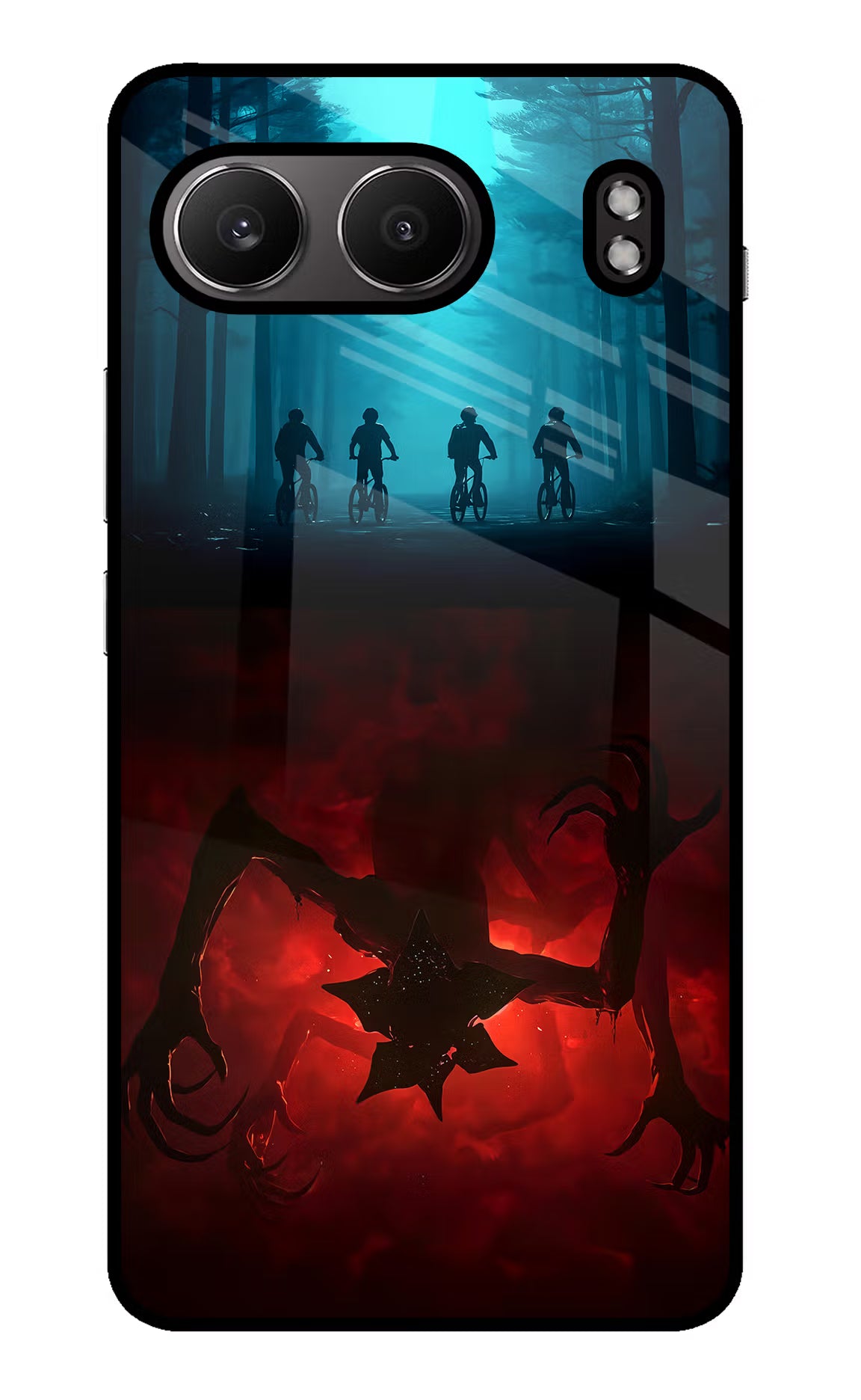 Ordinary Things Downside Up OnePlus Nord 4 Glass Case Back Cover by Casekaro