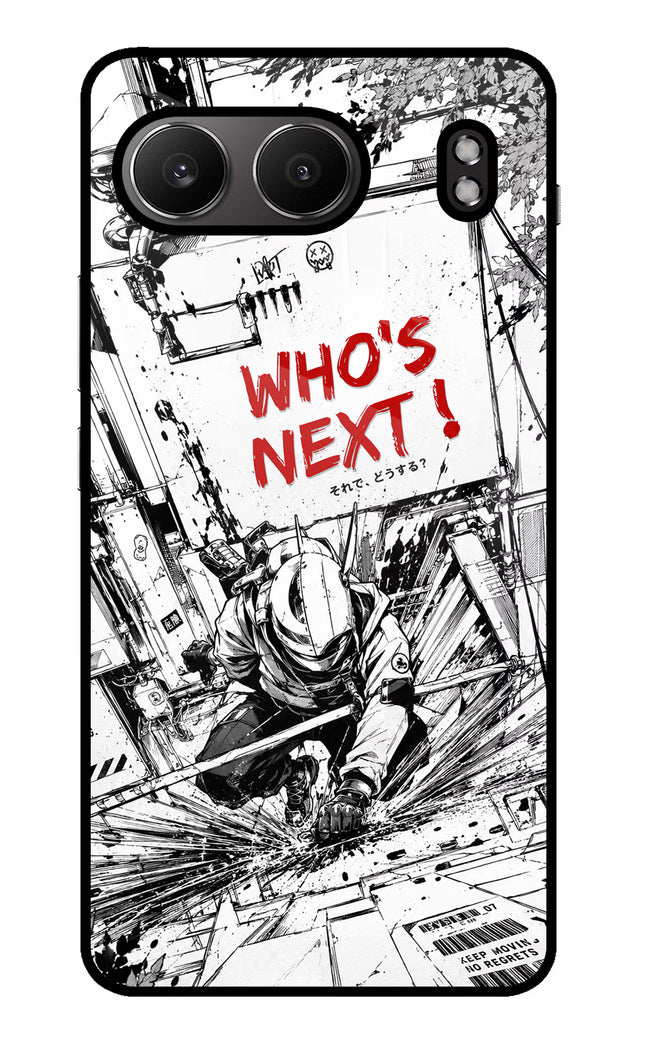 Who's Next OnePlus Nord 4 Glass Case