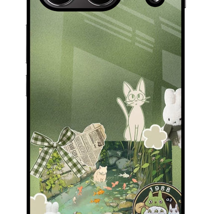 Aesthetic anime OnePlus Nord 4 Glass Case