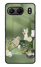 Aesthetic anime OnePlus Nord 4 Glass Case