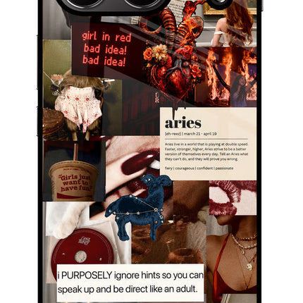 Zodiac Aries OnePlus Nord 4 Glass Case