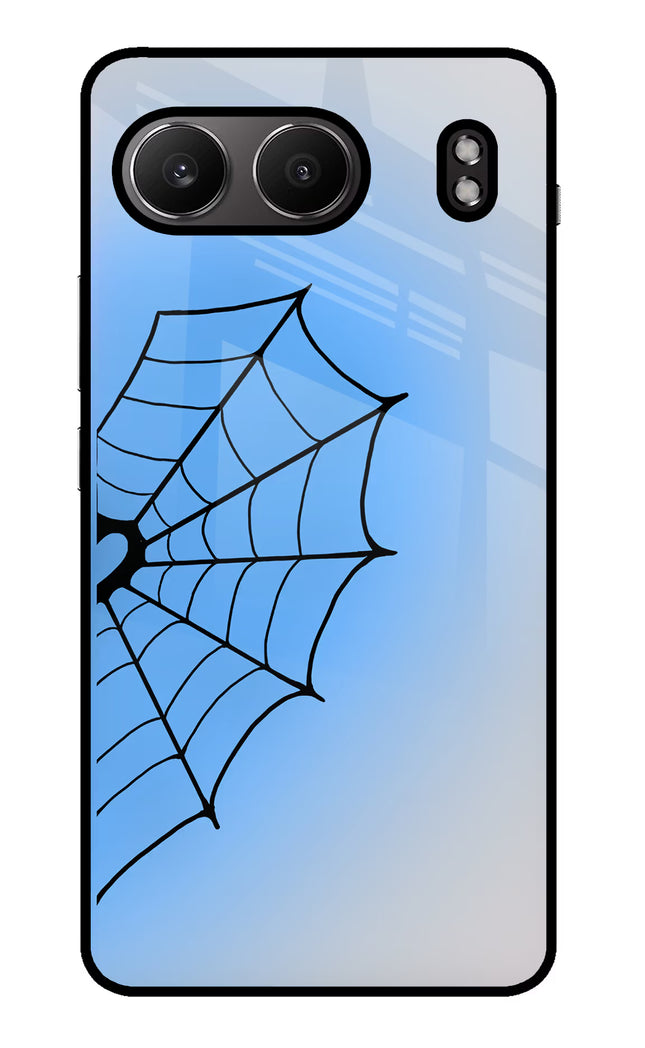 Blue Web OnePlus Nord 4 Glass Case