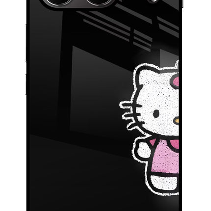 Kitty Charm OnePlus Nord 4 Glass Case Back Cover by Casekaro
