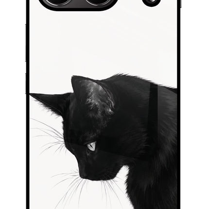 Shadow Gaze OnePlus Nord 4 Glass Case Back Cover by Casekaro