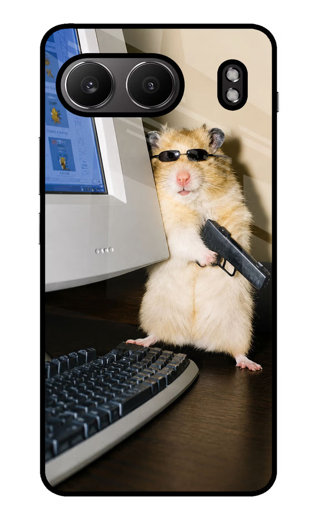Hacker Hamster OnePlus Nord 4 Glass Case