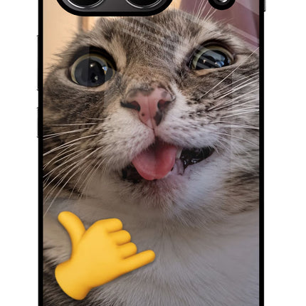 Silly Cat Call OnePlus Nord 4 Glass Case