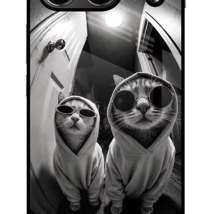 Hood Cats OnePlus Nord 4 Glass Case Back Cover by Casekaro