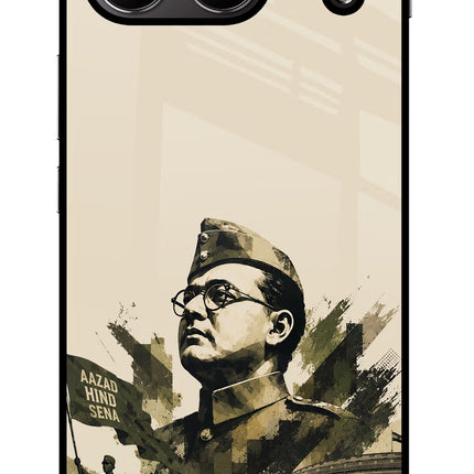 Netaji Rising OnePlus Nord 4 Glass Case Back Cover by Casekaro