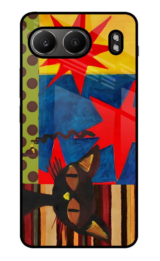 Pop Cat OnePlus Nord 4 Glass Case