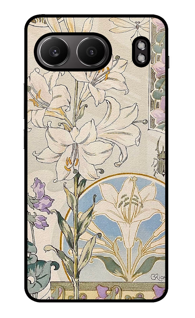 White Lily OnePlus Nord 4 Glass Case