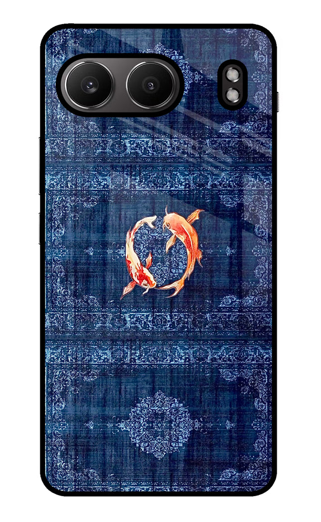 Koi Blue OnePlus Nord 4 Glass Case