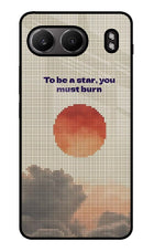 Pixel Sun OnePlus Nord 4 Glass Case Back Cover by Casekaro