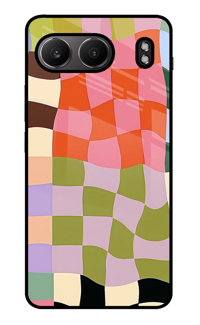 Wavy Grid OnePlus Nord 4 Glass Case