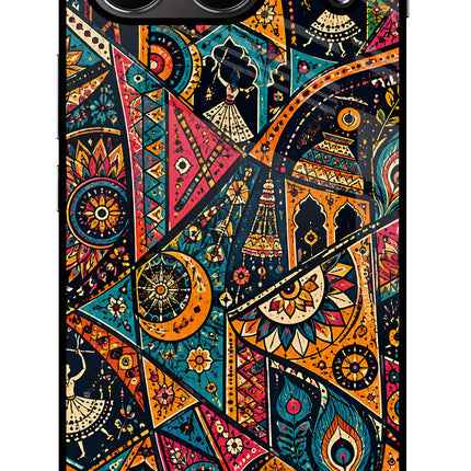Folk Print OnePlus Nord 4 Glass Case