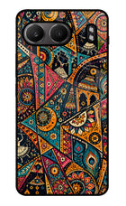 Folk Print OnePlus Nord 4 Glass Case