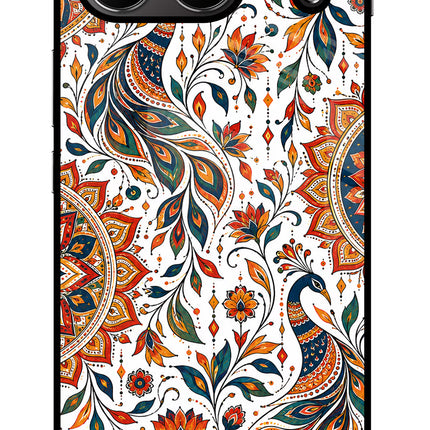White Mayura OnePlus Nord 4 Glass Case