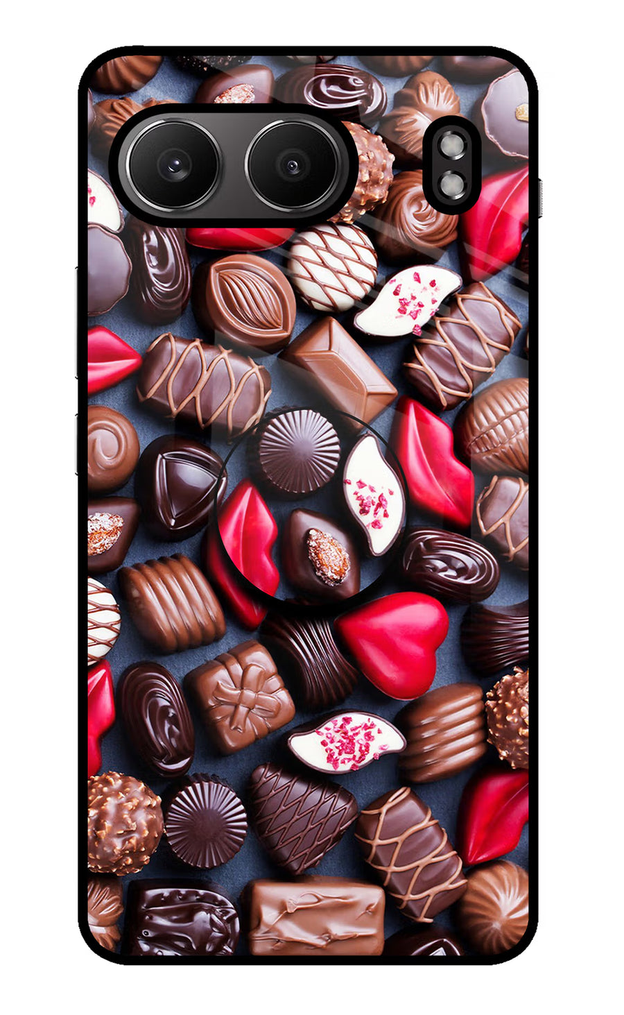 Chocolates OnePlus Nord 4 Pop Case, Glass case