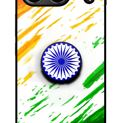 Indian Flag Ashoka Chakra OnePlus Nord 4 Pop Case by Casekaro