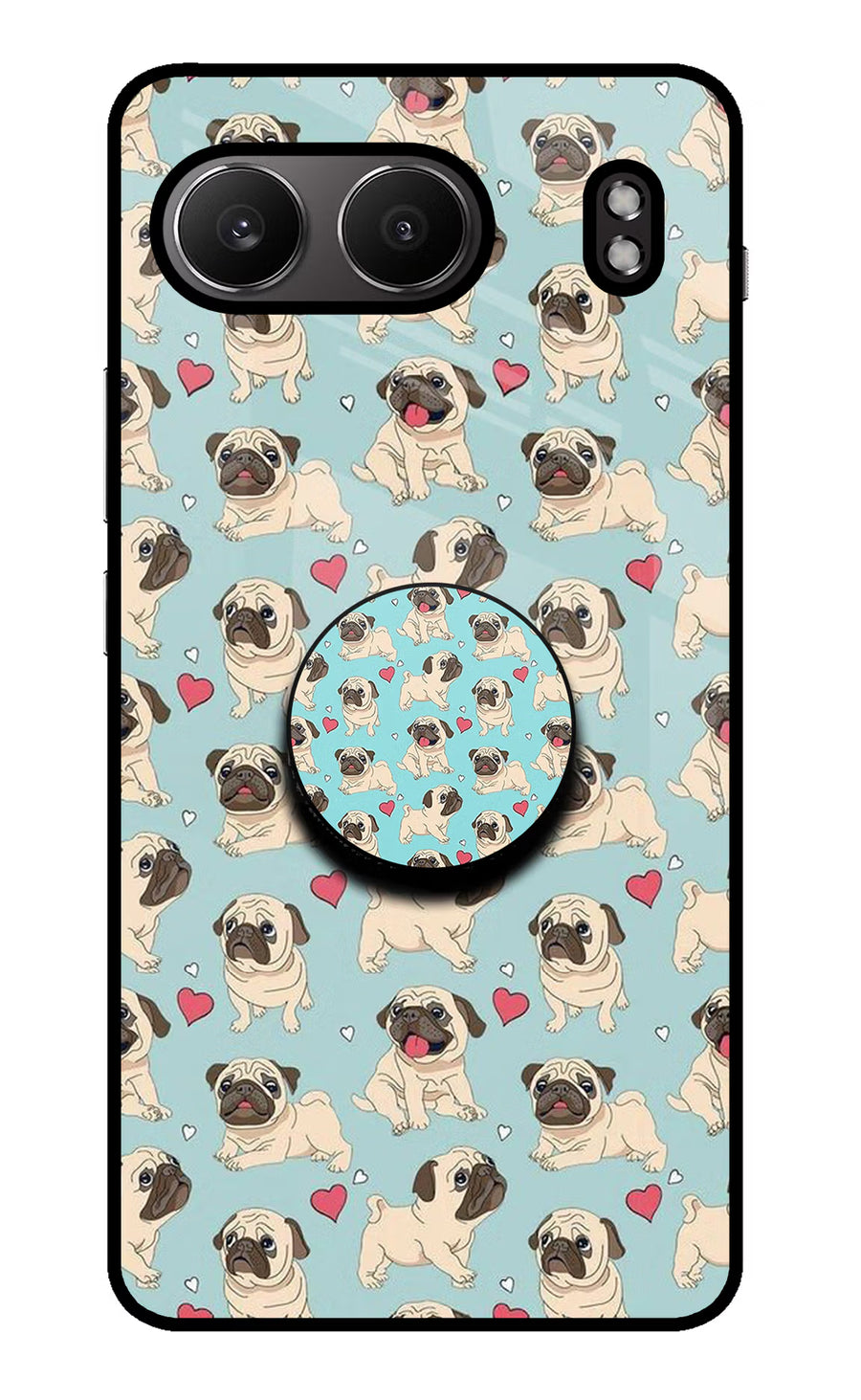 Pug Dog OnePlus Nord 4 Pop Case, Glass case