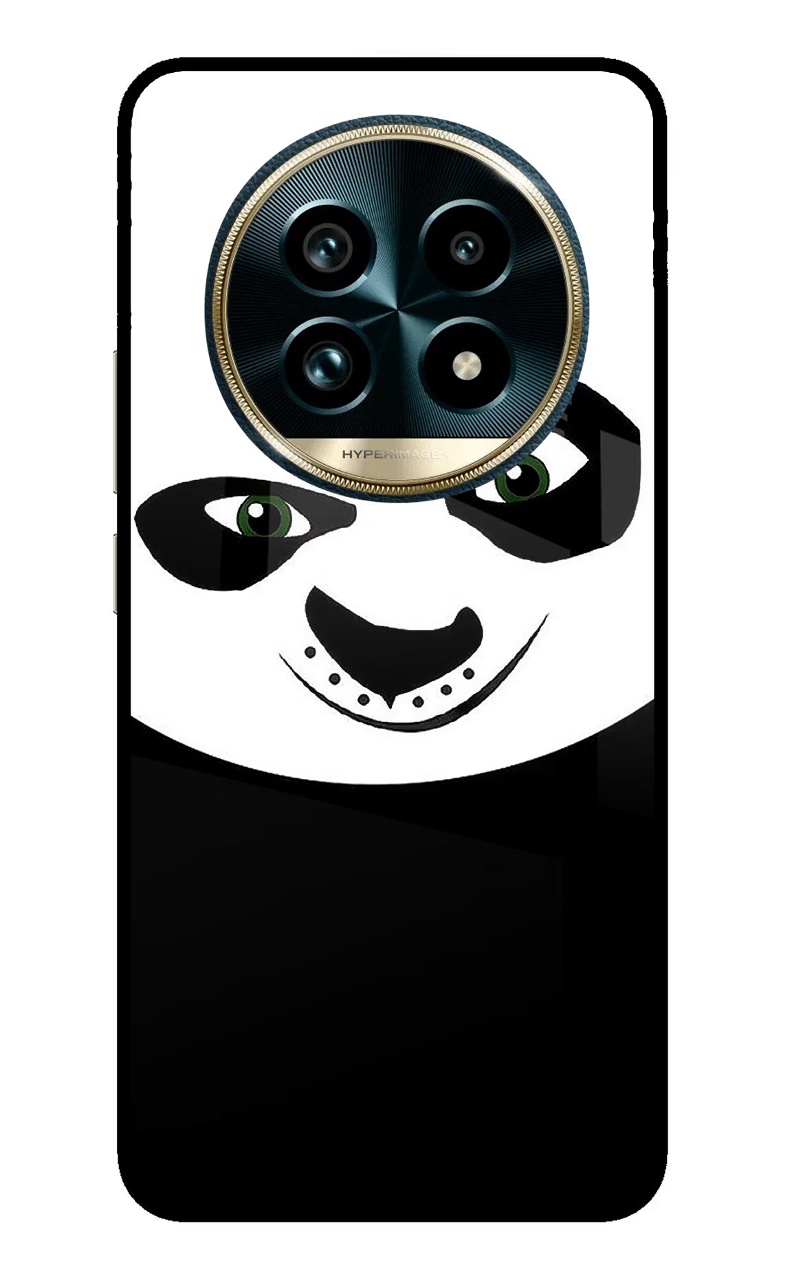 Panda Realme 13 Pro+ 5G Glass Case Back Cover by Casekaro