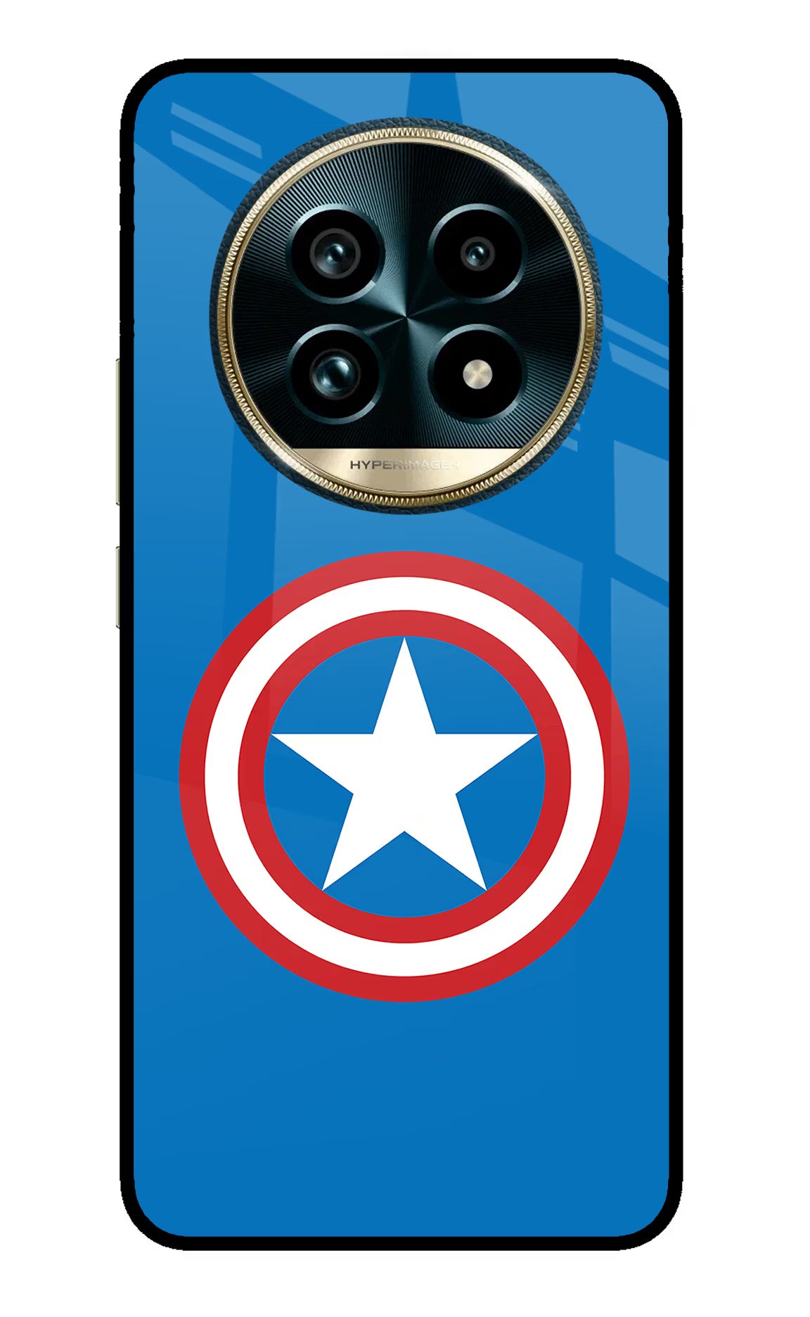 Captain America Logo Realme 13 Pro+ 5G Glass Case