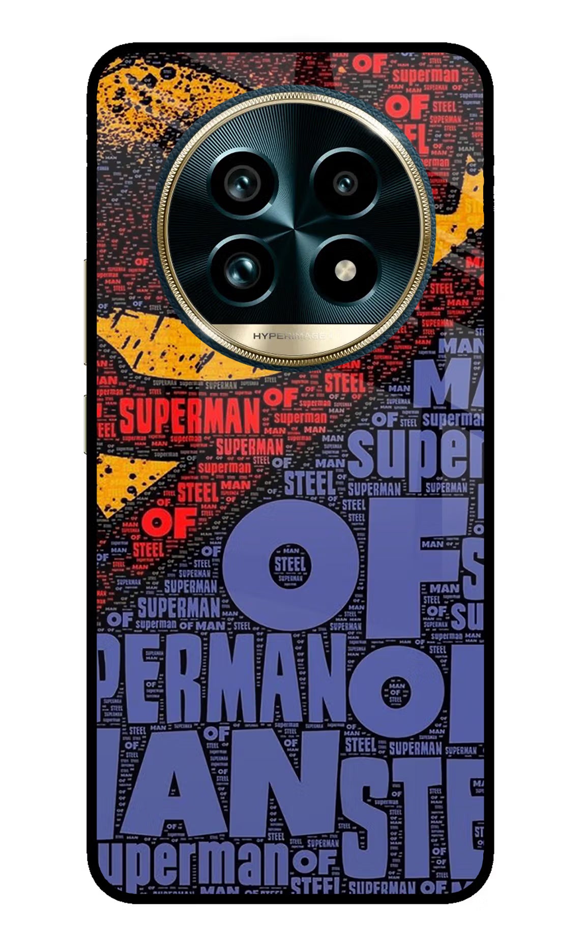 Superman Realme 13 Pro+ 5G Glass Case Back Cover by Casekaro
