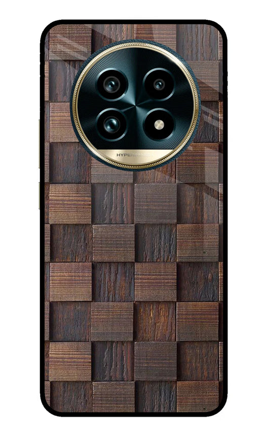 Wooden Cube Design Realme 13 Pro+ 5G Glass Case