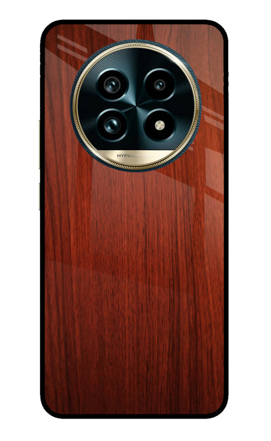 Wooden Plain Pattern Realme 13 Pro+ 5G Glass Case